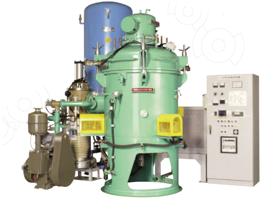 縦型真空炉の写真