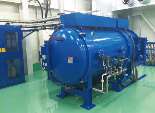 真空ろう付け炉の写真