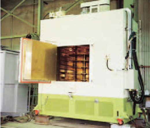 低温熱処理炉の写真