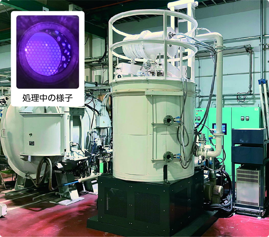 アクティブスクリーンプラズマ窒化装置